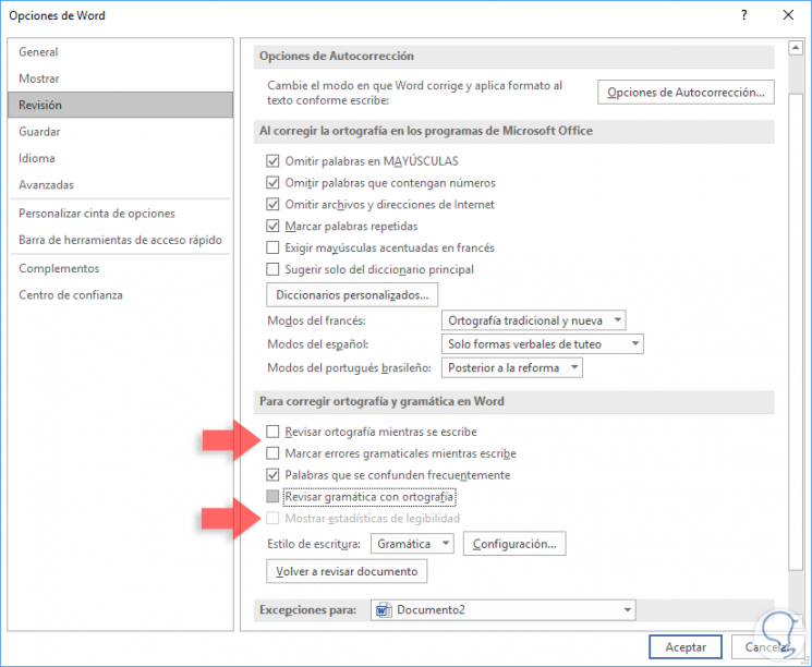 Quitar Las Lineas Rojas De Word