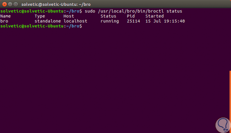 Cómo instalar Bro (análisis de red y seguridad) Ubuntu Linux - Solvetic