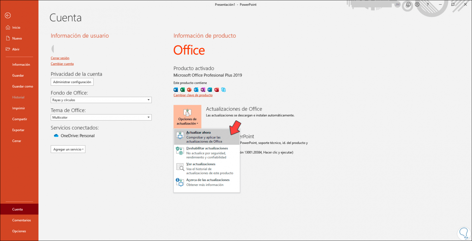 ▷ Actualizar Word, Excel o PowerPoint Windows 10 - Solvetic