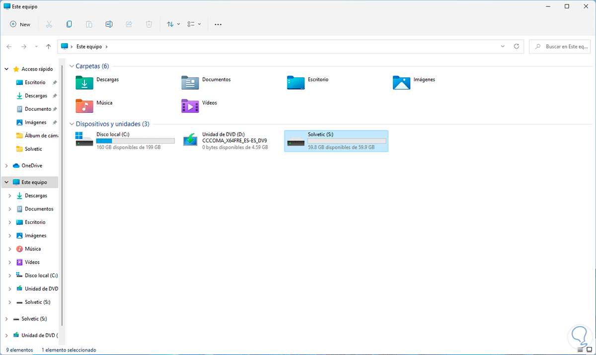 Disco Duro Oculto Windows 11 ✔️ Ocultar - Solvetic