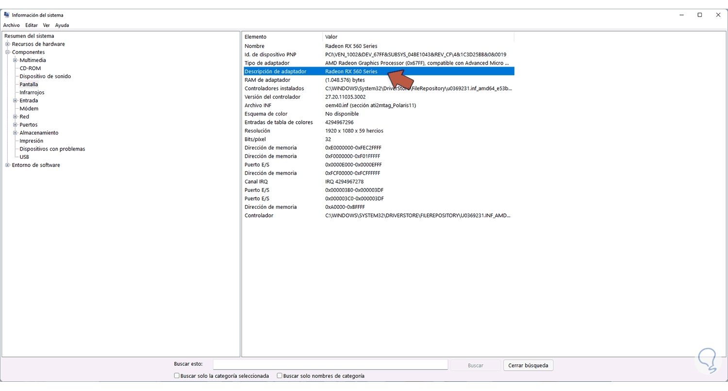 mariposa Por Vaticinador Cómo saber que Tarjeta Gráfica tengo en Windows 11 - Solvetic