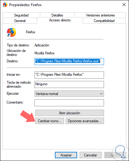 Cómo cambiar icono Acceso directo y Panel de control Windows 10 - Solvetic