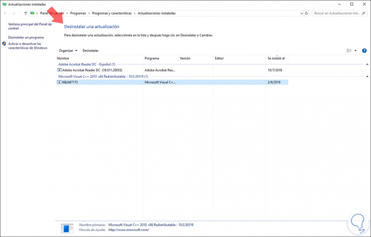 Deshaciendo Los Cambios Hechos En El Equipo Windows 10