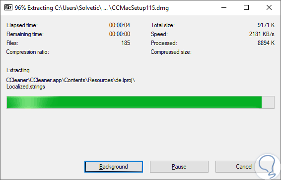 pagar Especial Emborracharse Cómo abrir archivo DMG en Windows 10, 8, 7 - Solvetic