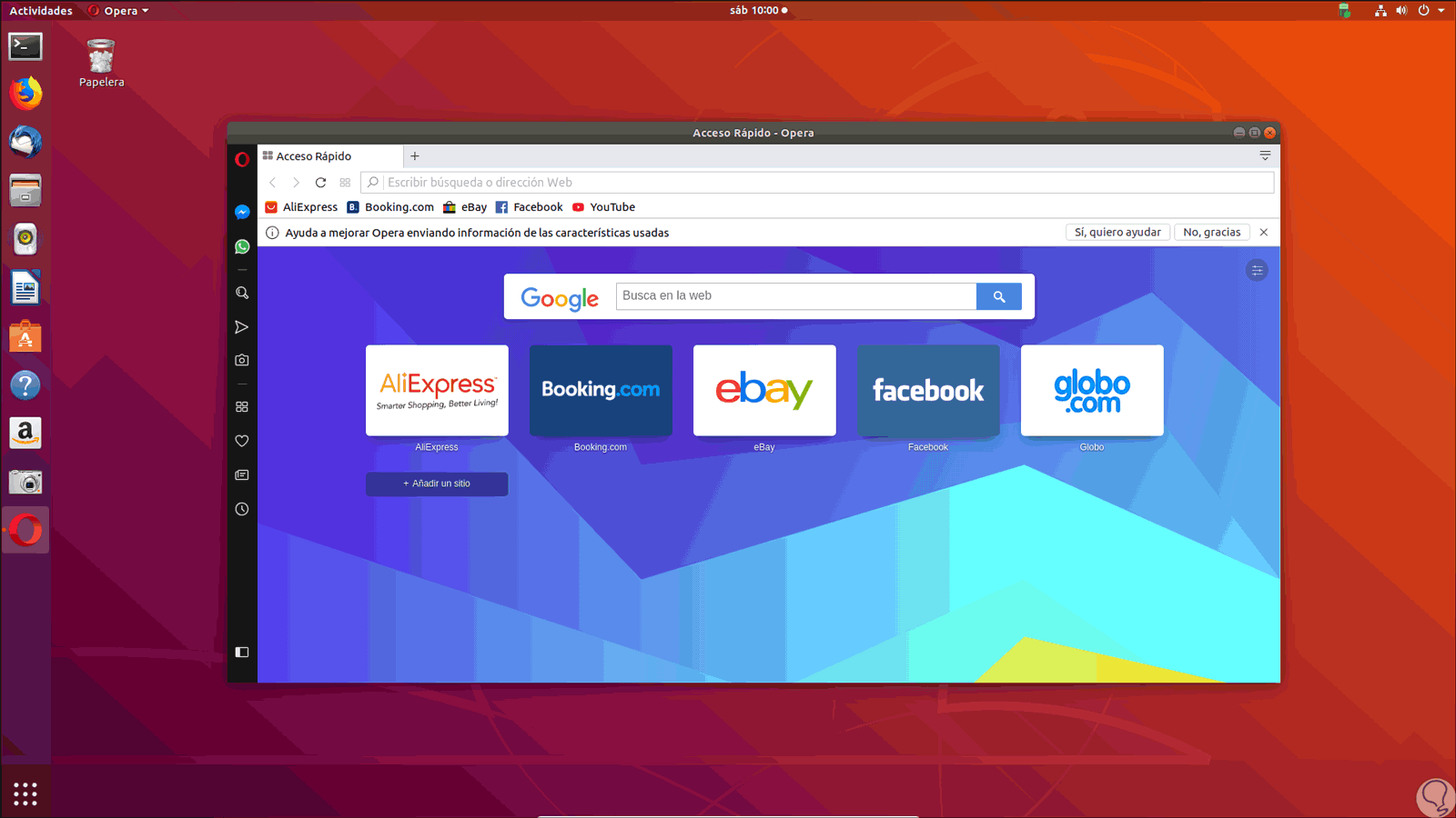 Cómo instalar Opera Linux con Snap Solvetic