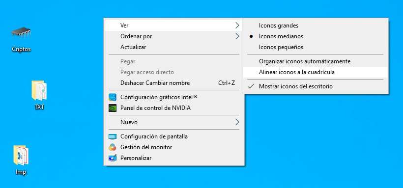 Alboroto Excursión Mala suerte Como mover los iconos del escritorio libremente Windows 10 - Solvetic