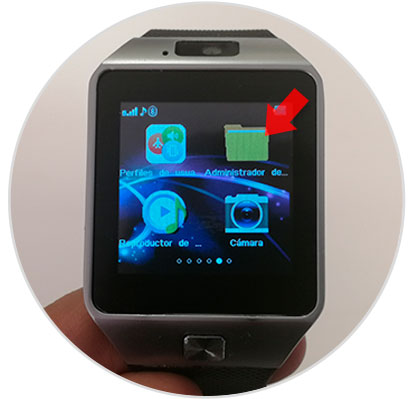 Cómo cambiar fondo de pantalla en Smartwatch DZ09 - Solvetic