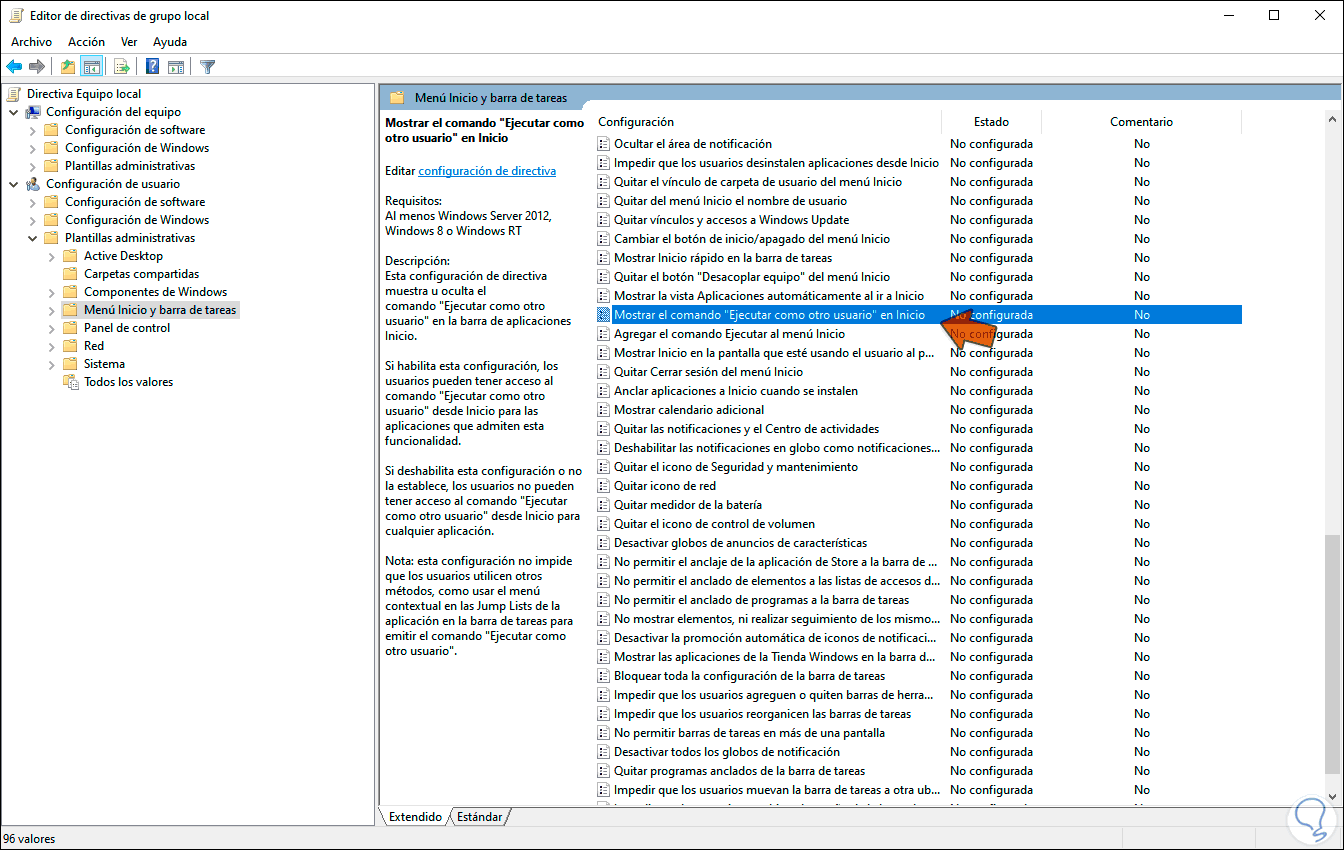 Ejecutar aplicación con otro usuario Windows 10 Solvetic