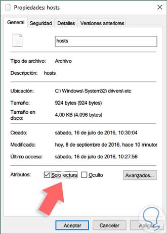 Cómo abrir editar archivo hosts Windows 10, 7 - Solvetic