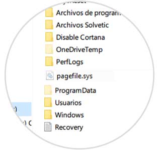 Qué es el archivo pagefile.sys en Windows 10