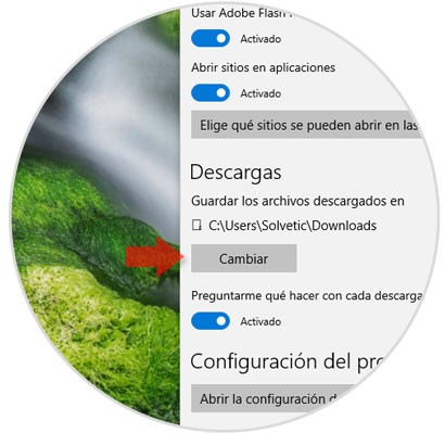 Como ver las descargas en microsoft edge