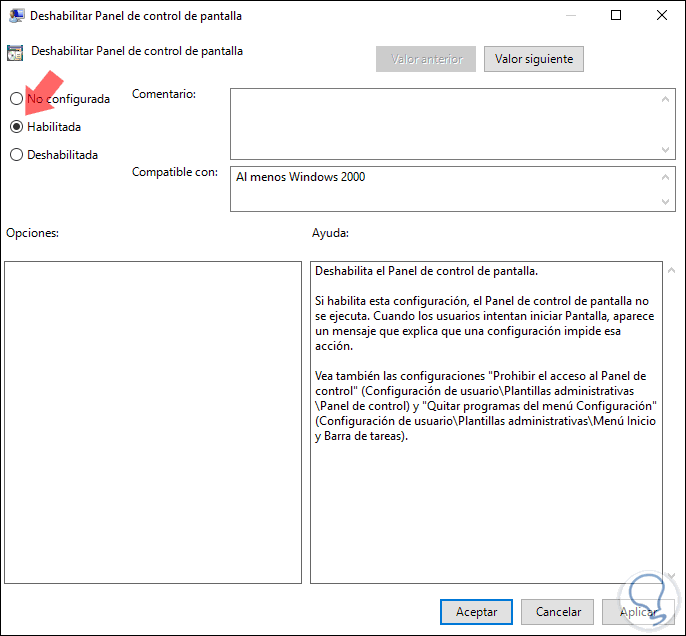 Cómo desactivar y quitar protector de pantalla Windows 10 Solvetic