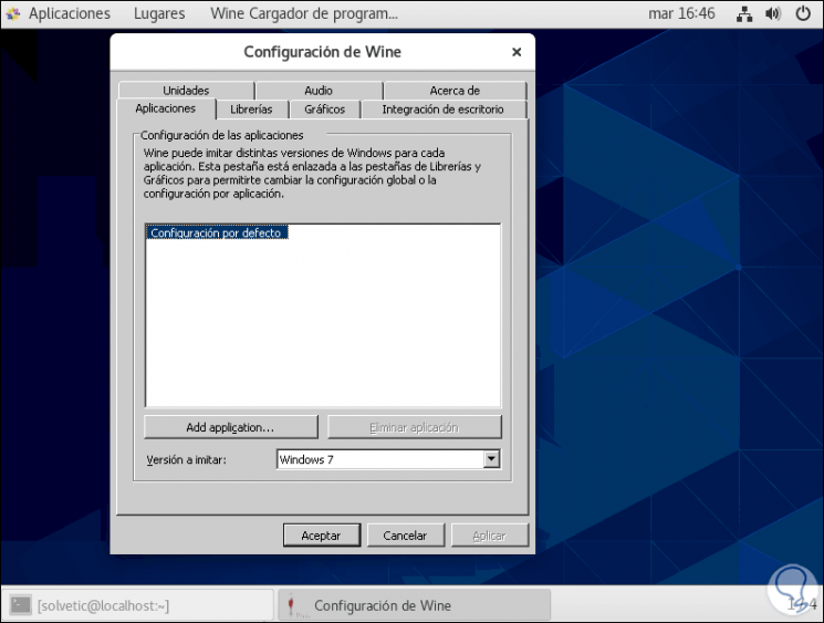 Cómo instalar Wine en CentOS 8 RHEL 8 Fedora Solvetic