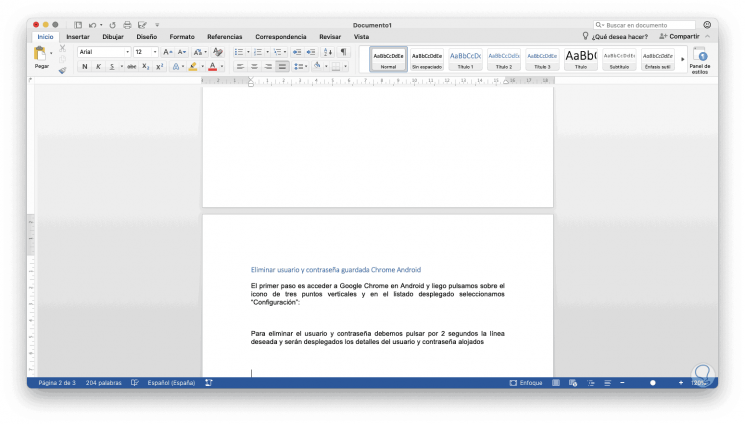 Cómo hacer un Indice en Word Mac | Tabla de contenido  