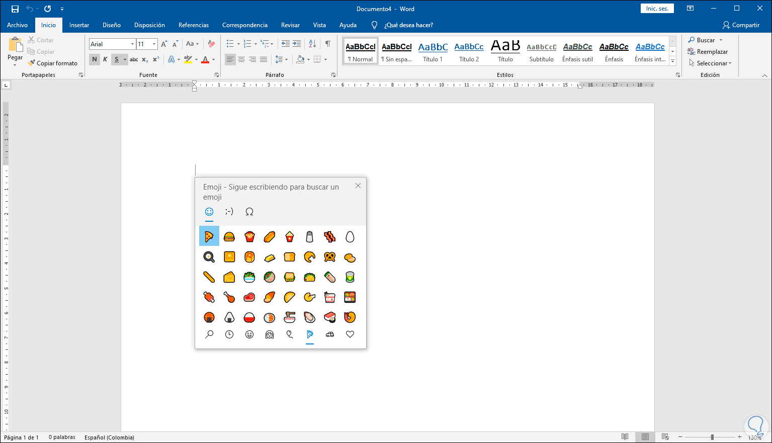Cómo poner un Emoji en Word 2019 y Word 2016 Windows 10 y Mac Solvetic