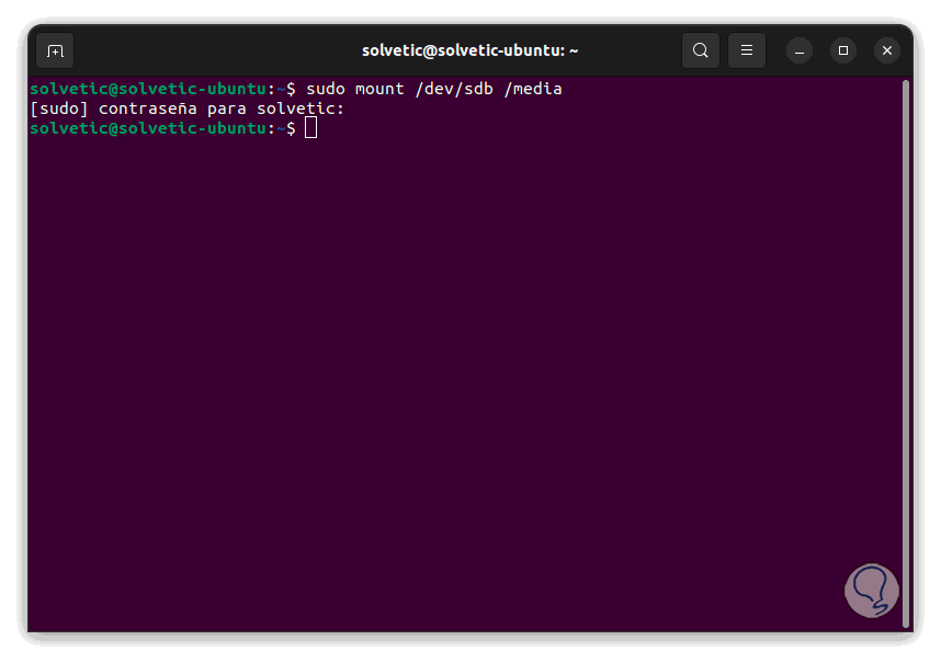 Cómo usar el Comando Mount en Linux ️ Solvetic