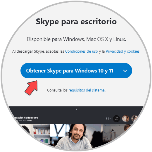 Muestra medio Además Instalar Skype en el Ordenador ✔️ - Solvetic