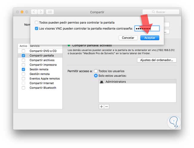 Controlar Mac Desde Windows Escritorio Remoto Solvetic