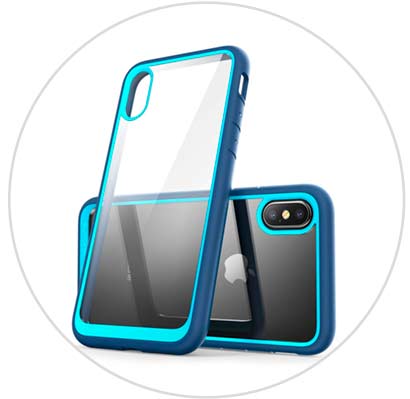 Funda de silicona Ariestar para iPhone X Menta Verde - Fundas y carcasas  para teléfono móvil - Los mejores precios