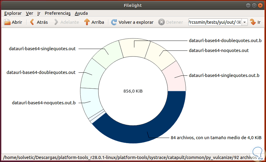 Cómo instalar Filelight en Linux - Solvetic