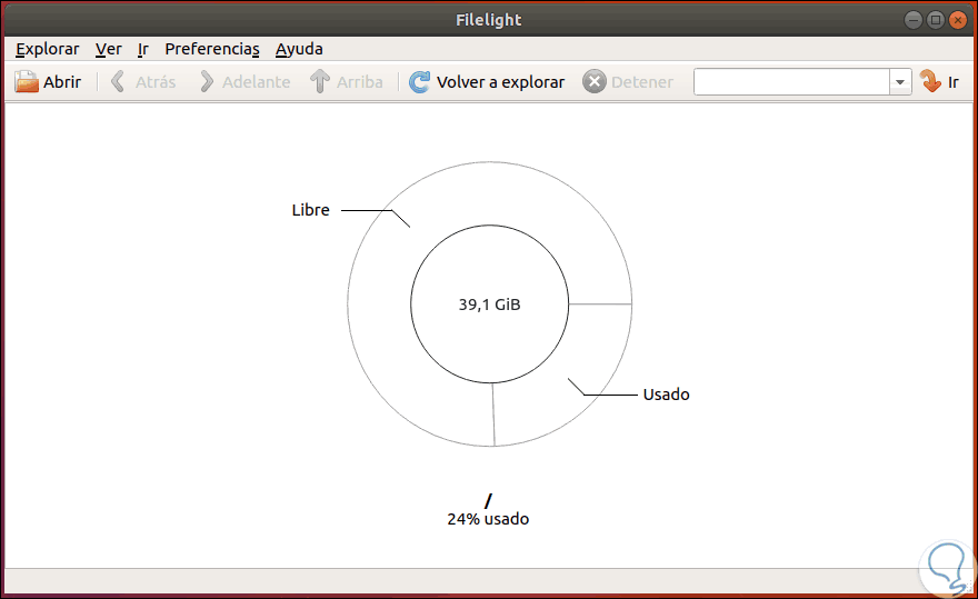 Cómo instalar Filelight en Linux - Solvetic