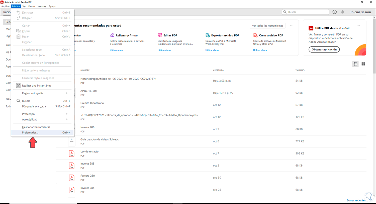 Cómo cambiar idioma Adobe Reader DC Solvetic