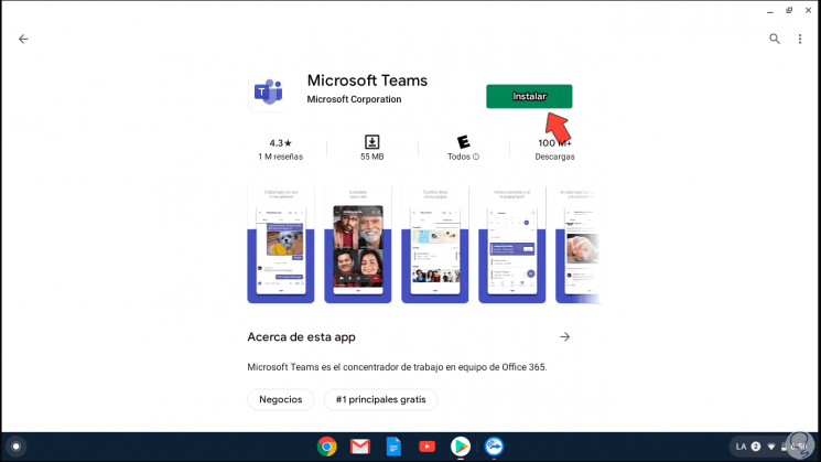 microsoft teams download for chromebook
