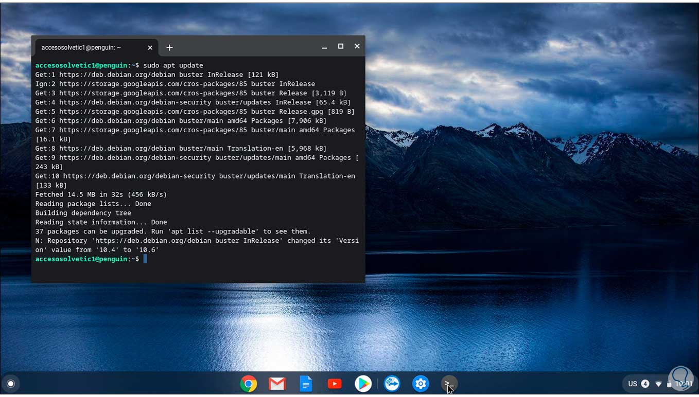 Chromebook Terminal no abre SOLUCION Solvetic
