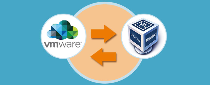 Convertir máquina virtual VMware a VirtualBox y viceversa