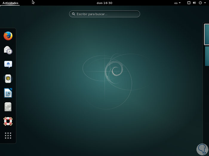 Cómo instalar escritorio GNOME en Debian Solvetic