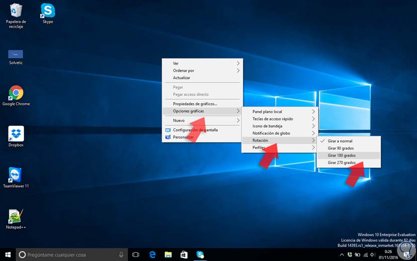 Autorización Deshonestidad Hueso ▷ GIRAR PANTALLA Windows 10 ✔️ Rotar - Solvetic