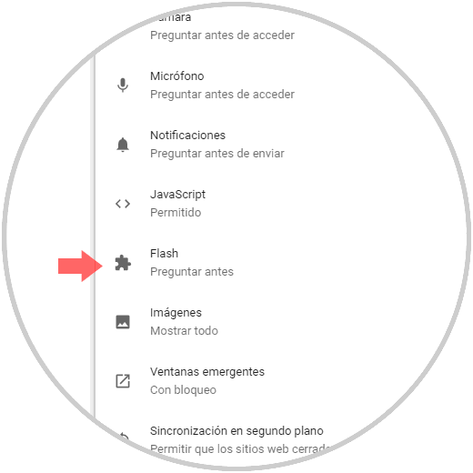 Activar flash player en chrome 2019