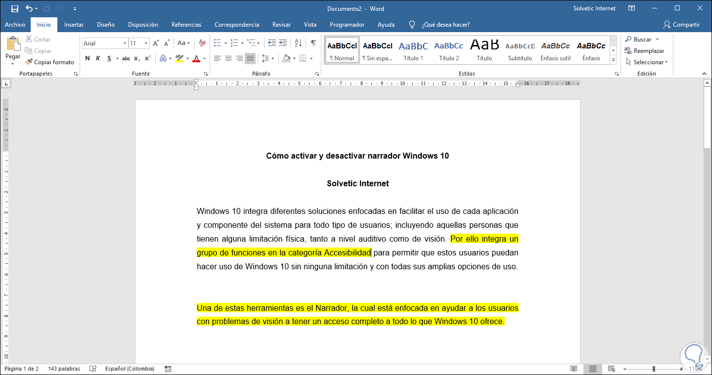 Cómo copiar y pegar varias veces en Word 2019, 2016 - Solvetic