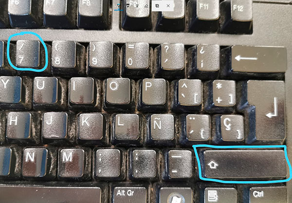 BACKSLASH C mo Hacer La Barra Invertida Teclado Solvetic Solvetic