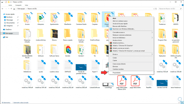 Como Quitar Las Dos Flechas Azules En Windows 10