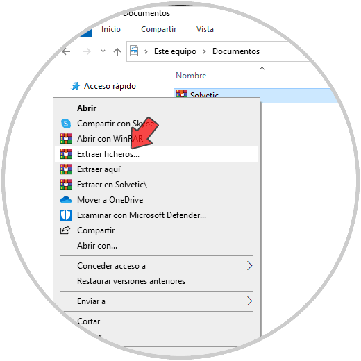 Cómo EXTRAER ARCHIVOS RAR en PC Windows 10 2021 Solvetic