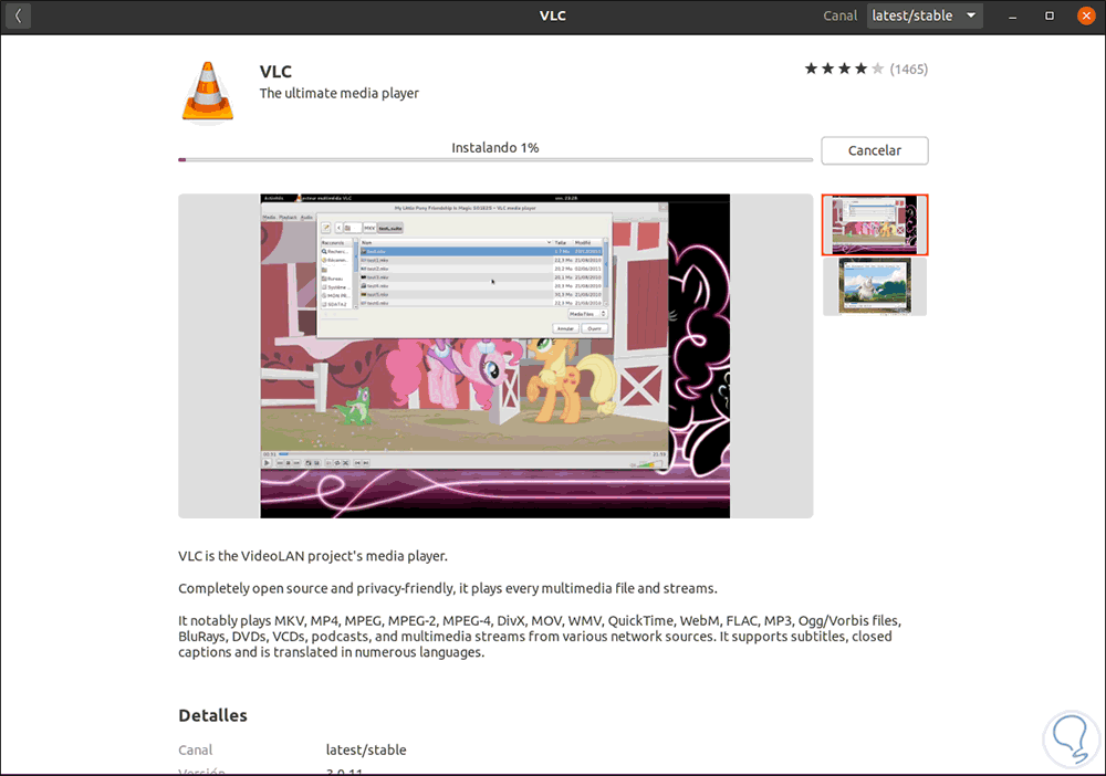 rodar Quagga Circo ▷ Instalar VLC en Ubuntu 21.04 | FACIL y RAPIDO - Solvetic