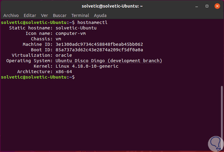 como saber la package de mi kernel ubuntu