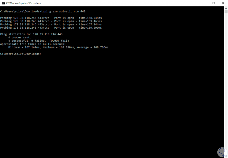 Cómo hacer Ping a un puerto CMD Solvetic
