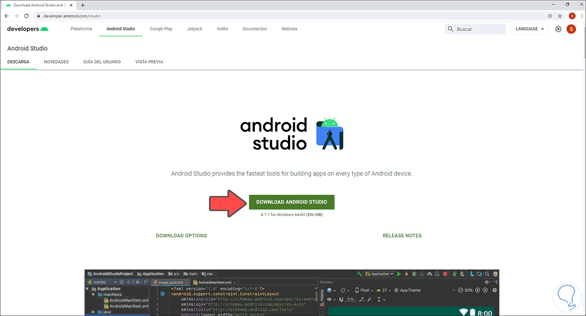 Instalar Android Studio 4 Windows 10 con JAVA 15 - Solvetic