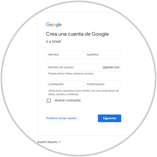 dentro sonriendo El respeto ▷ Cómo crear cuenta de Google en PC 2021 - Solvetic