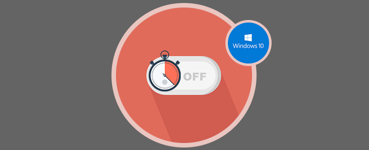 Apagar automáticamente Windows 10 si no se usa