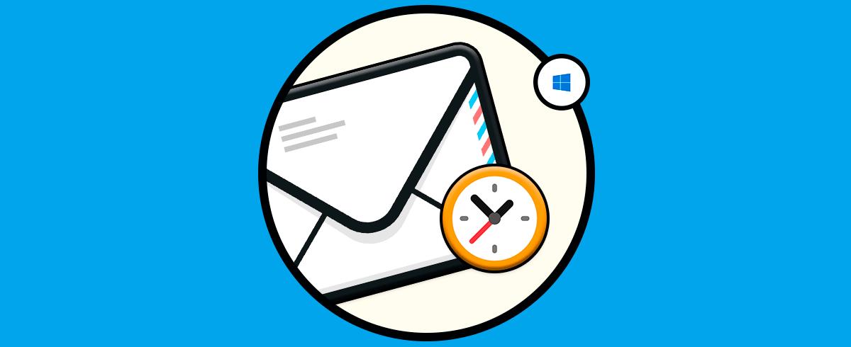 Crear respuestas automáticas en Outlook.com o Windows 10 Mail App