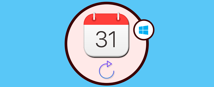 Cómo resetear y reinstalar App Calendario Windows 10