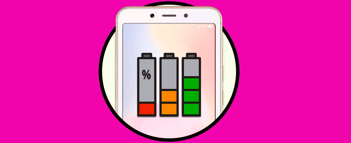 Cómo poner porcentaje de batería en el Xiaomi Redmi 6A