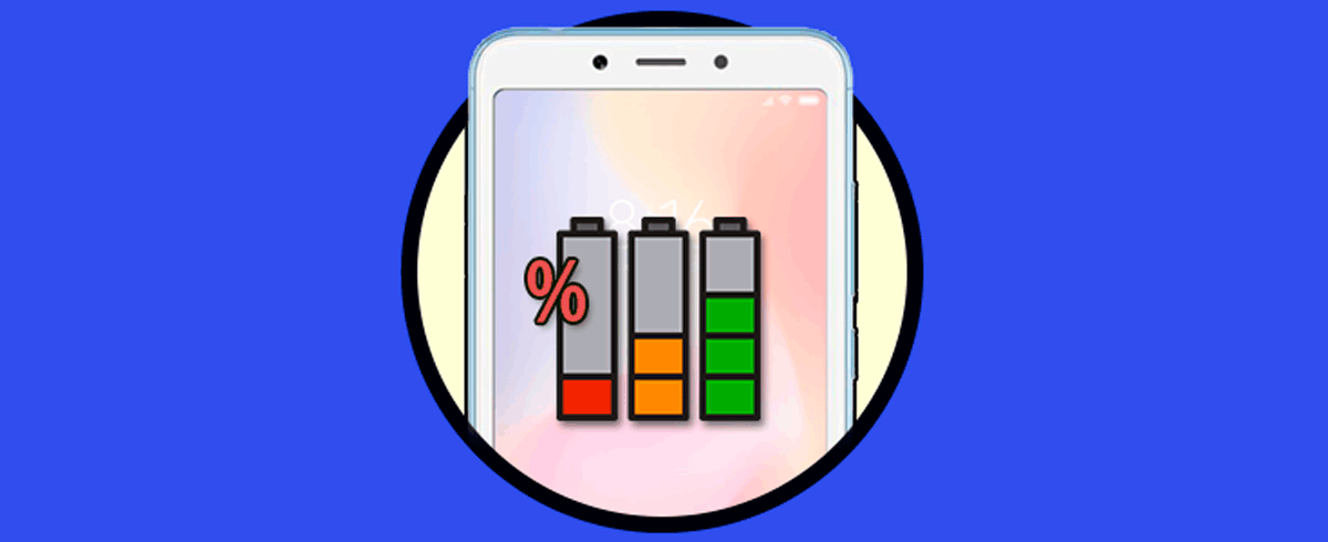 Poner porcentaje batería Xiaomi Redmi 6