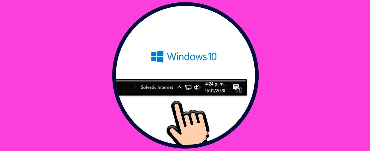 Cómo poner nombre en la barra de tareas Windows 10