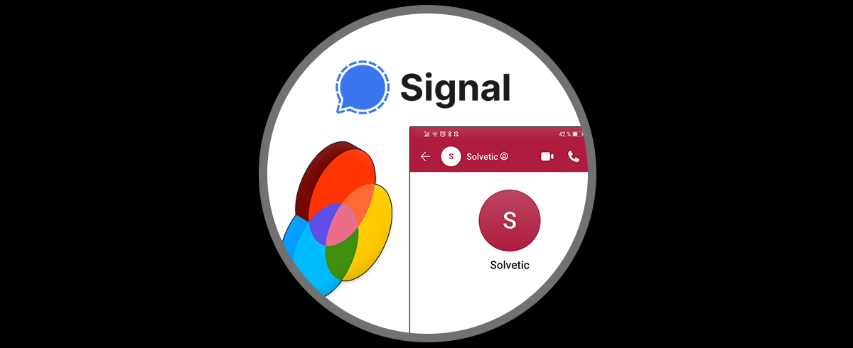 Cómo cambiar color chat Signal