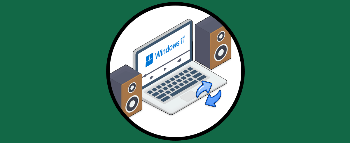 Cambiar Dispositivo de Salida de Audio Windows 11