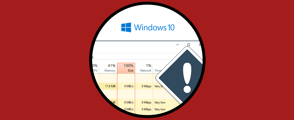 Cómo solucionar Problema de Disco Duro al 100 en Windows